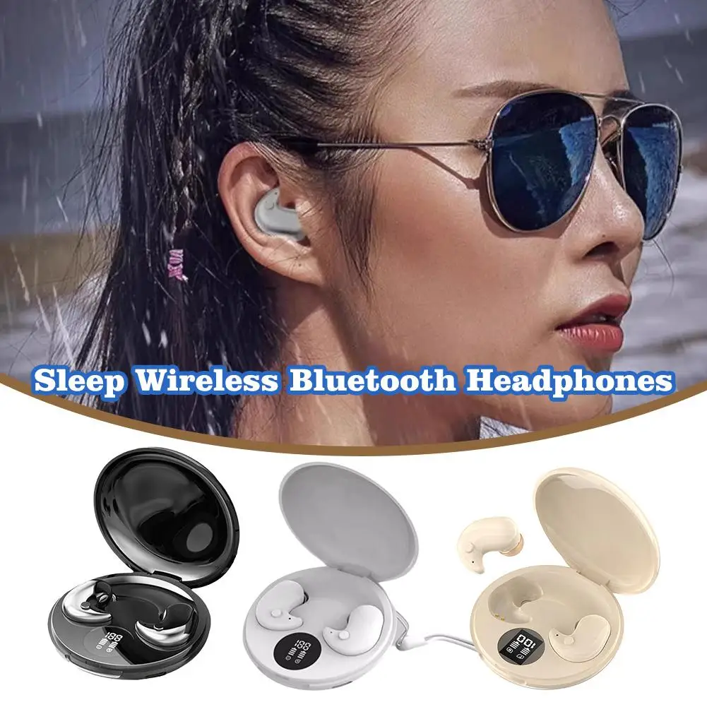 

Y29 Wireless Earphones Stereo Earbuds With Power Display Charging Case Built-in Microphone Sleeping Earbuds For Sports Work B6Y6
