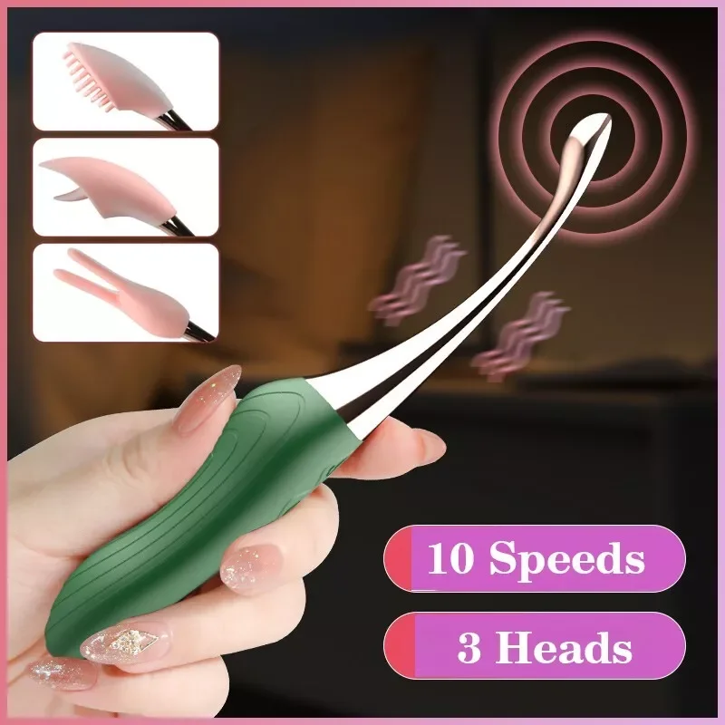 10 Speed Small Slim Clit Anal G spot Vibrator Stimulator Sex Toys For Women