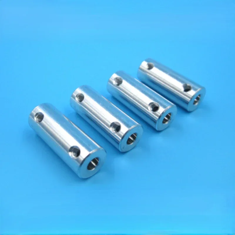 1 szt. Złącze wału napędowego złącze do wału silnika ze stopu aluminium 2mm/2.3mm/3mm/3.17mm/4mm/5mm/6mm D10L26 D12L26 do łodzi samochodowej RC