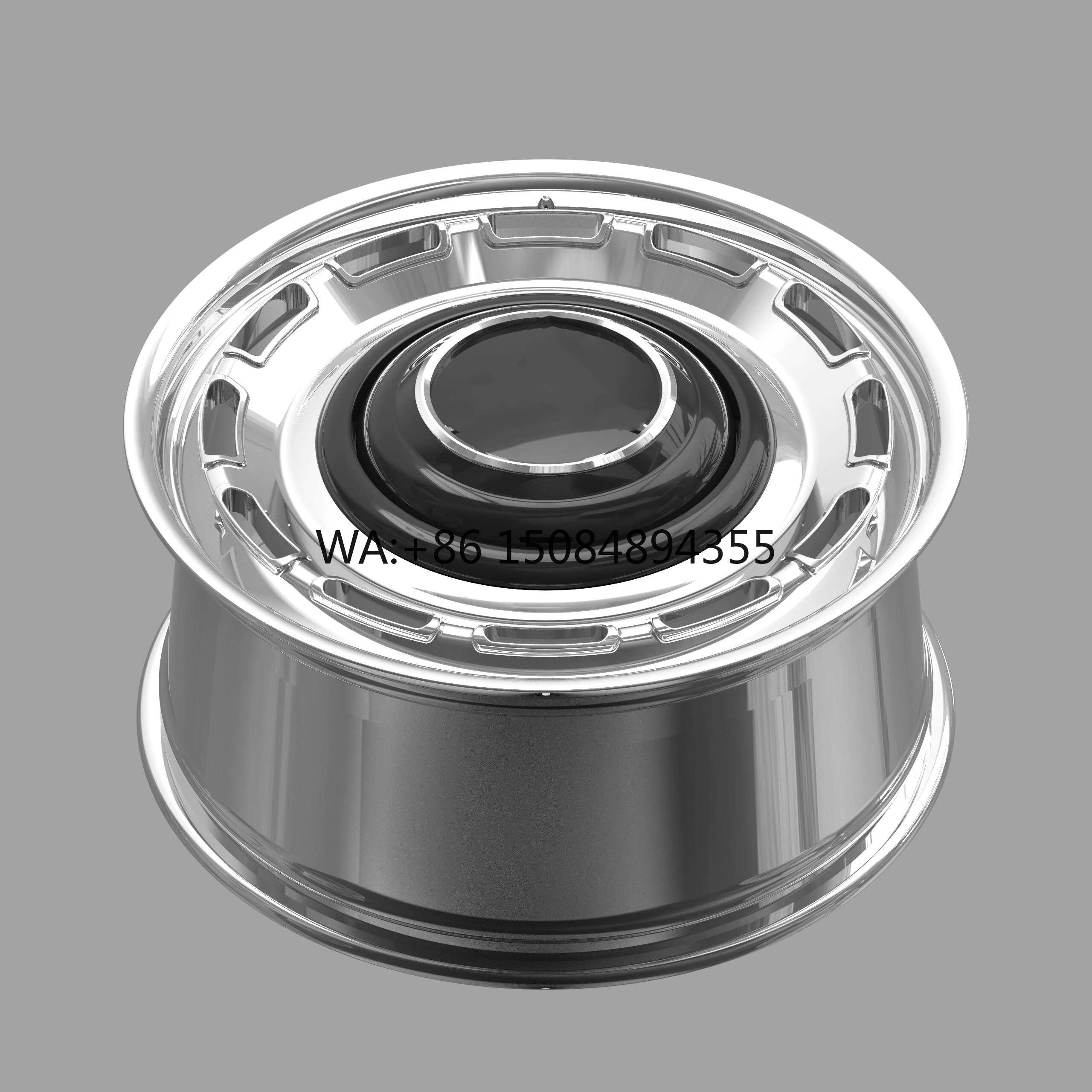 

High End 18-24 Inch Hyper Silver Raised Centerlock Forged Wheels 5X112, fits Mercedes-Benz, BMW and Audi SUV models