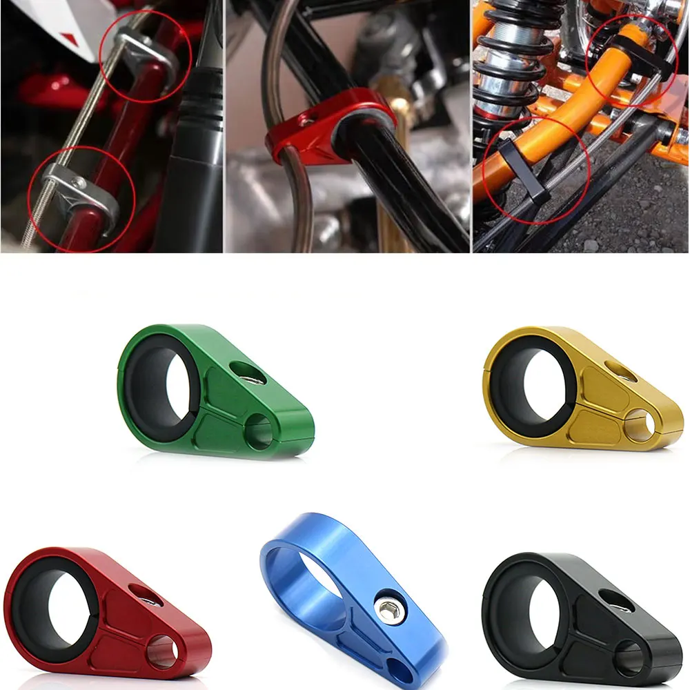 

A-Arm ATV Brake Line Clamps For Yamaha YFZ450 Raptor 125 250 350 660 700 Banshee 350 Blaster Warrior Big Bear Grizzly 700