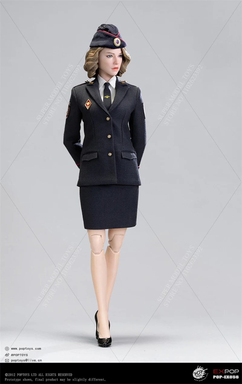 

POPTOYS 1/6 Soldier Russian Police Force EX055 Mounted Police EX056 Internal Affairs Police Full Set 12'' Action Figure Doll