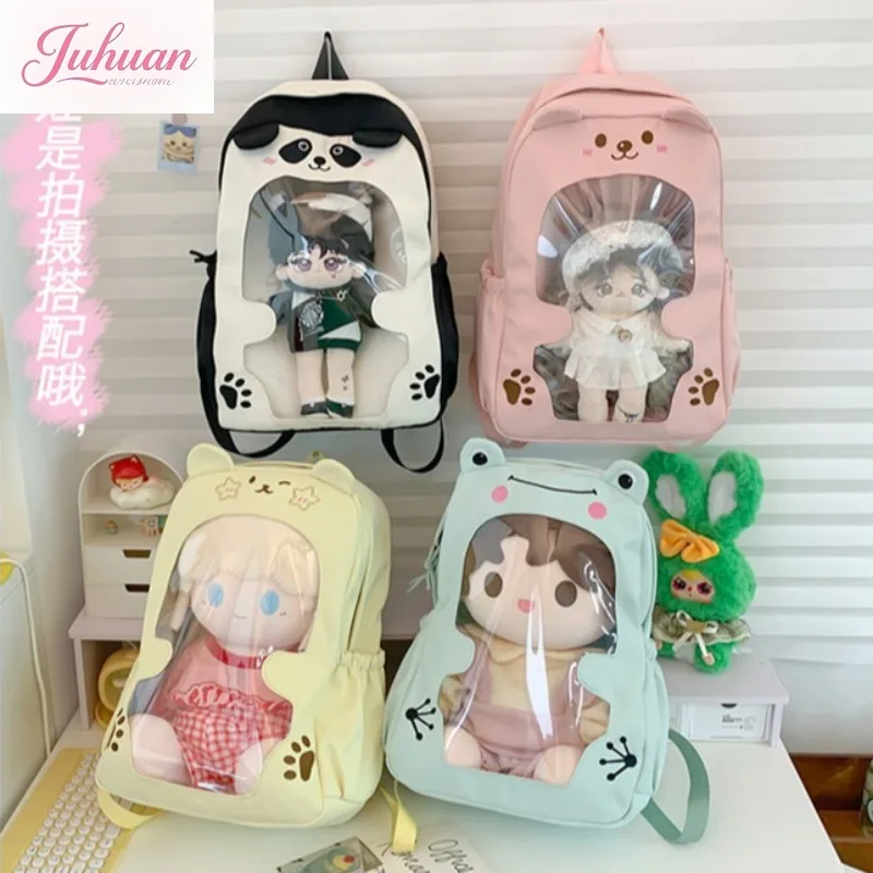 Kawaii الكرتون Ita حقيبة سعة كبيرة Mochila الساخن حقيبة التبريد حقائب الطالب للنساء حقائب مدرسية عصرية جديدة كيس فام