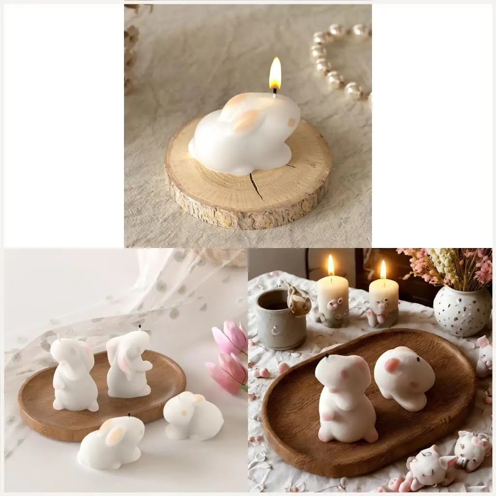 

Easy to Demold Silicone Mold Rabbit Mould Practical Jewelry Making Tool