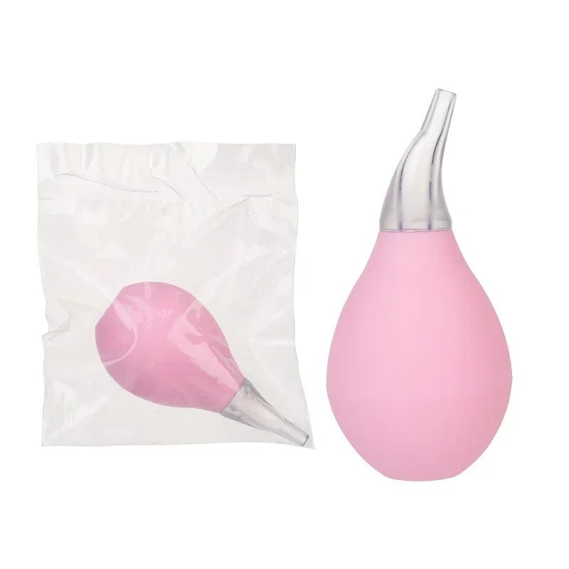 Kids Nasal Aspirator Waterdrop Manual Soft Baby Nasal Aspirator Suction Pump Safe Hygienic Nose Cleaning Tool Infant Health Care