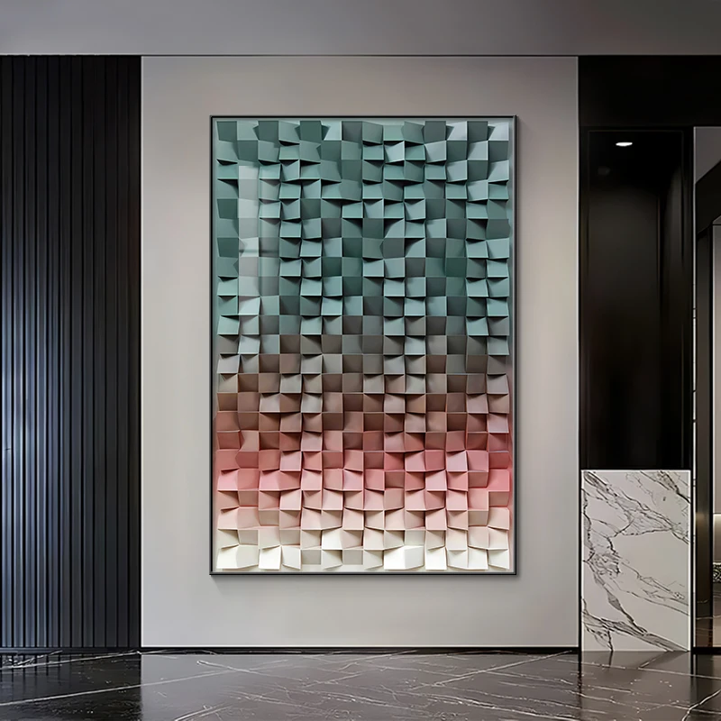 Modern LED Wall Lamp For Entrance Decoration Luxury Corridor  Floor Hanging Painting Abstract Light Home Living Room Mural Light