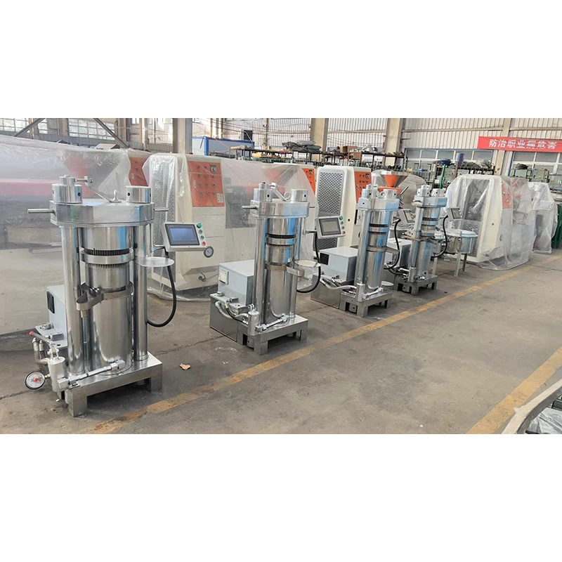 الصناعية PLC التلقائي على نطاق كبير الضغط الهيدروليكي السمسم بذور الكتان آلة ضغط زيت بذور الزيتون #4