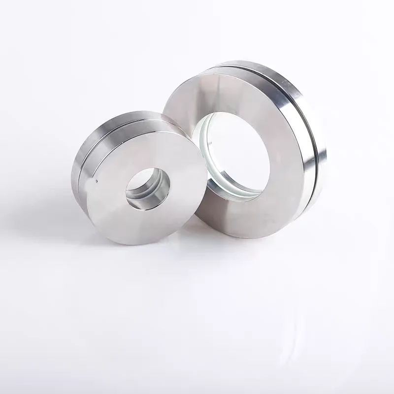 DN25-DN200 304 Stainless Steel Welding Sight Glass Flange Glass Window Slight Cup Sanitary Pipe Observation Port