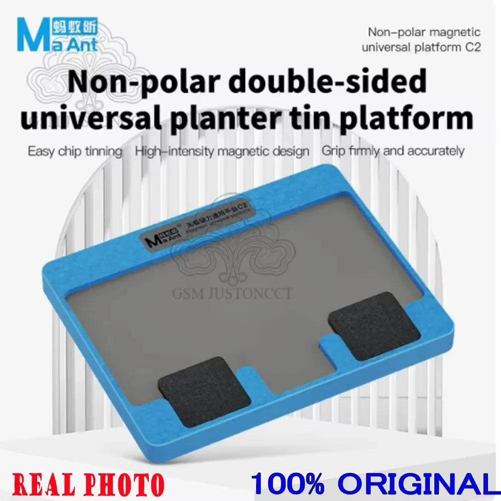 MaAnt C2 Universal Reballing Platform, BGA Reballing Stensil, Tanaman Timah Platform untuk, Alat Solder