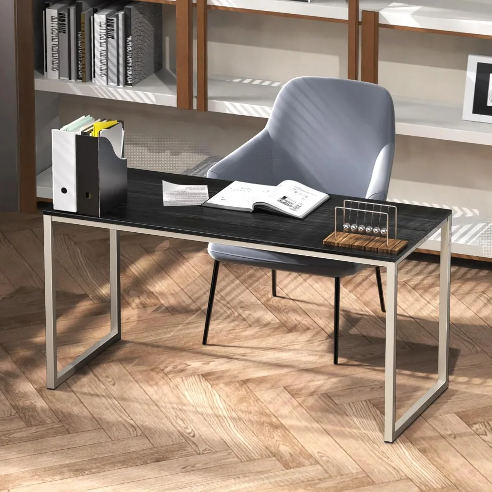 مكتب مكتب منزلي مدمج مقاس 32 بوصة مع نمط مهمة، مكتب كمبيوتر موفر للمساحة للمساحات الصغيرة والنوم ومحطة العمل