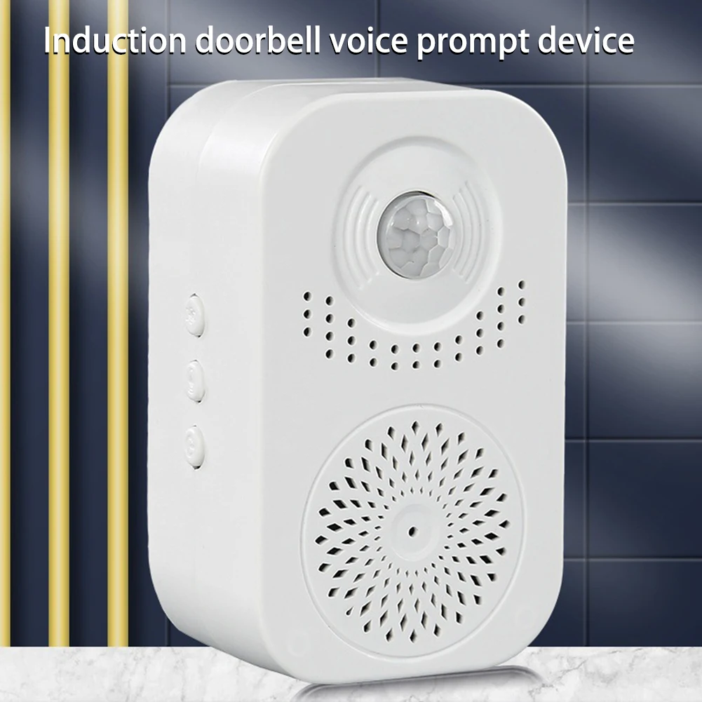 Alerta infravermelha da campainha da instalação fácil do lembrete de voz da campainha da indução para apartamentos