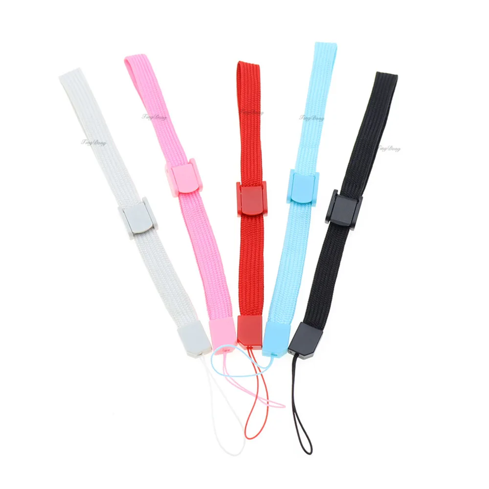 10PCS Wide Adjustable Wrist Strap for Wii PSP Wrist Hand Strap Camera Phone MP4 Strap Mobile Phone Lanyard
