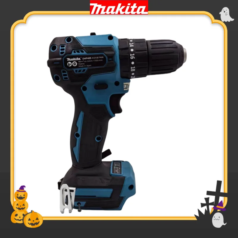 Makita DHP485 10mm wkrętak udarowy 18v akumulatorowa wiertarka elektryczna klucz bezszczotkowy akumulatorowa wkrętarka elektryczna elektronarzędzia