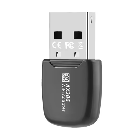 USB WiFi 6 Adapter Mini USB WiFi Card Adapter 2.4GHz 286.8Mbps Wireless Network Receiver For PC/Laptop Windows7/10/11