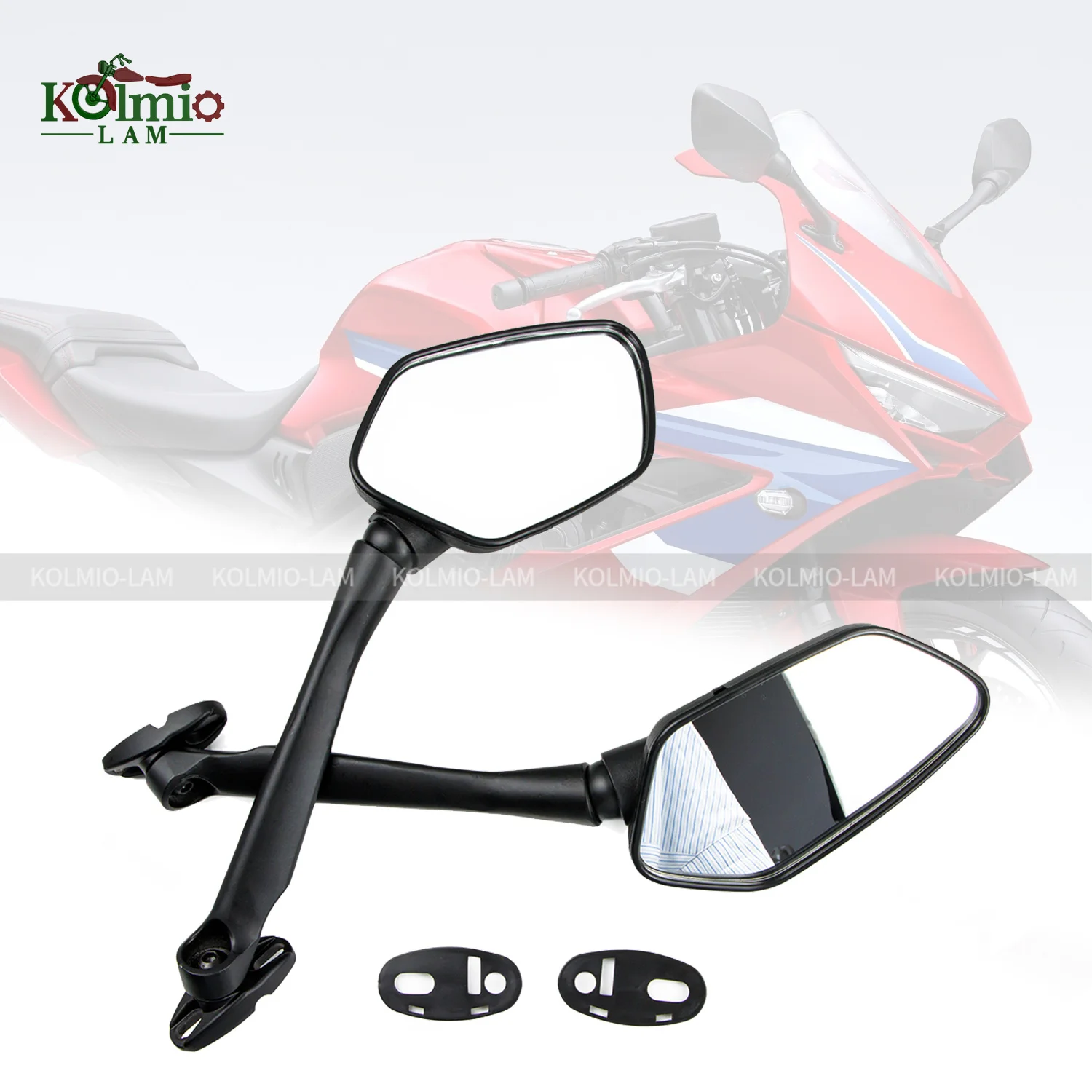 

Подходит для Honda CBR650R 2024-22025, зеркало для мотоцикла, зеркала заднего вида, боковые зеркала CBR 650R