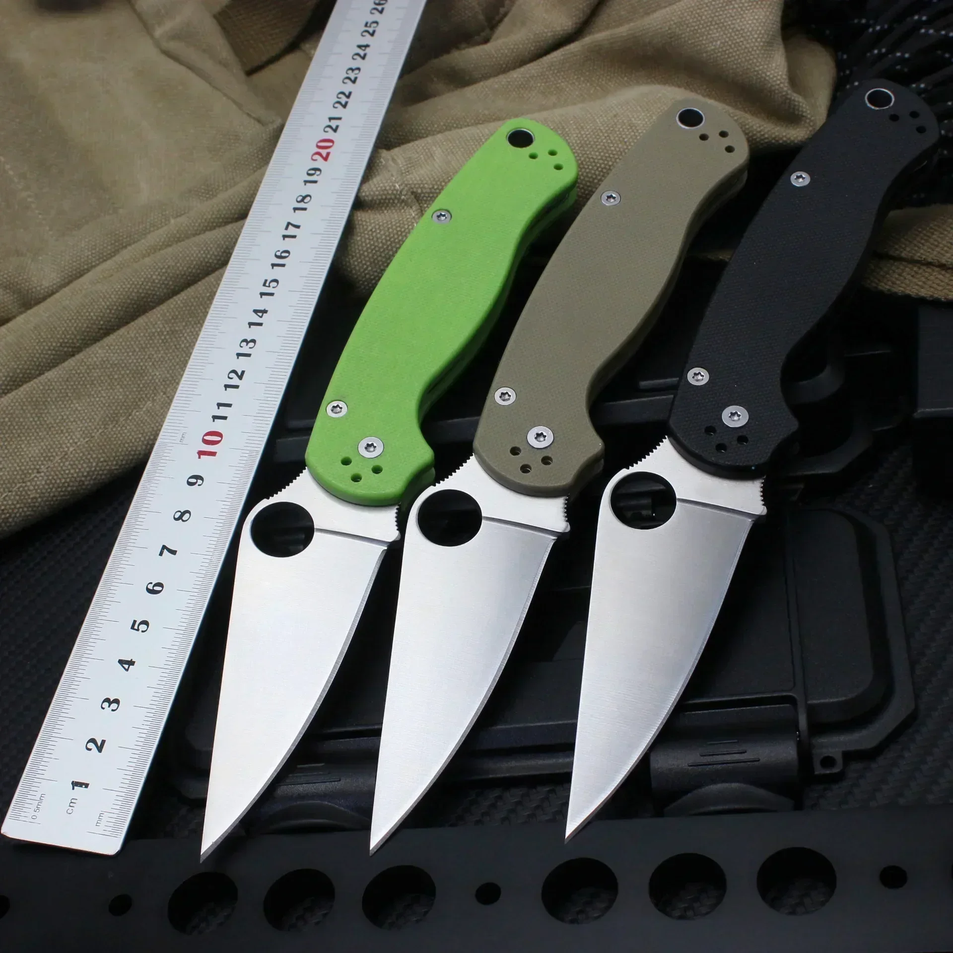 

C81 outdoor knife portable G10 handle field survival self-defense knife