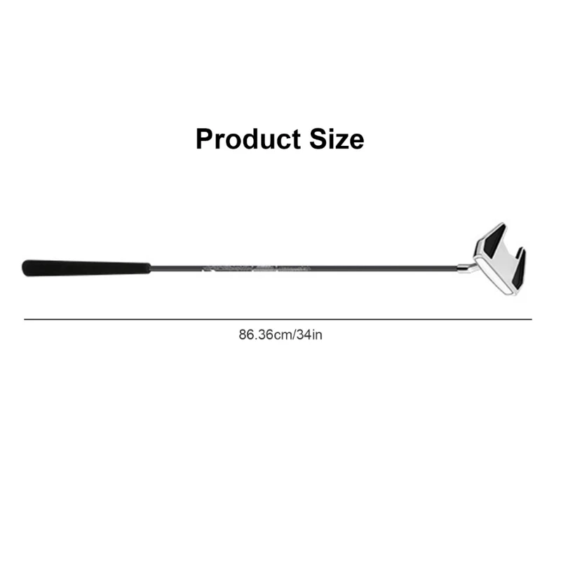 Golf Putter Golf Club for Any Putting Green Mat Home Office Golf Putter with Standing and Picking up Function