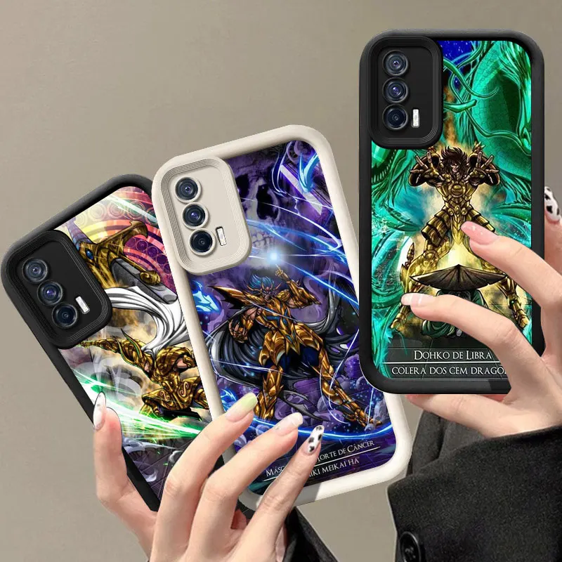 Anime Saint-Seiya Phone Case For VIVO V30 X80 X90 X100 Pro V29 V40 Y100 Y02 Y17 Y22 Y76 S Y03 Y21 Y27 Y28 Y35 Y36 Y72 Y75 Y78