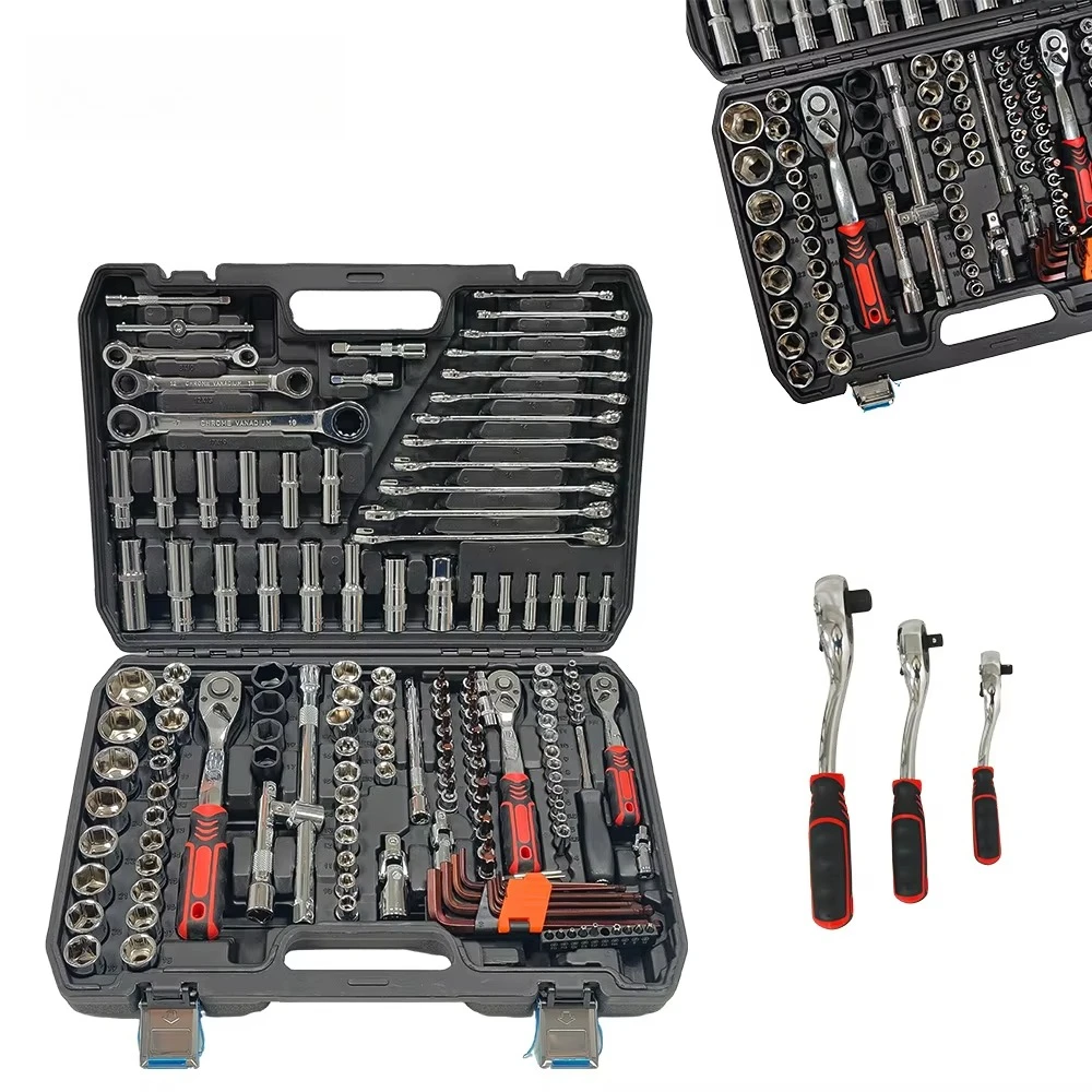 Professional Wholesale 150pcs Socket Set for Household Socket Wrench Set -001
