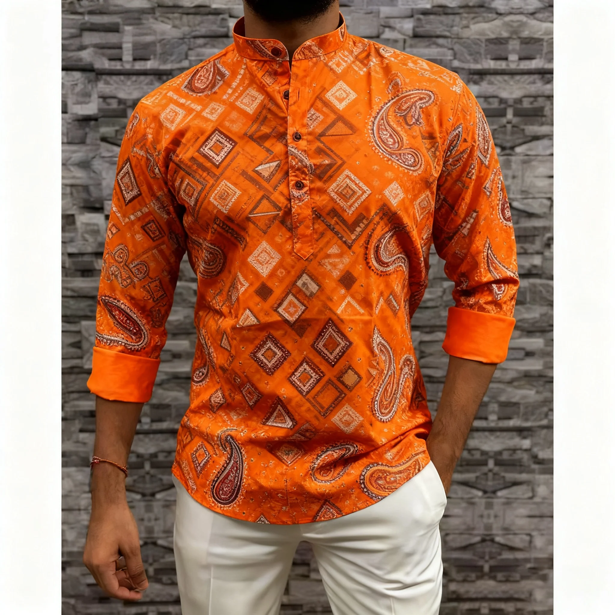 Homens soltos camisa muçulmana primavera suporte camisas casuais kaftan manga longa thobe camisa ropa árabe de hombre roupas muçulmanas para homem