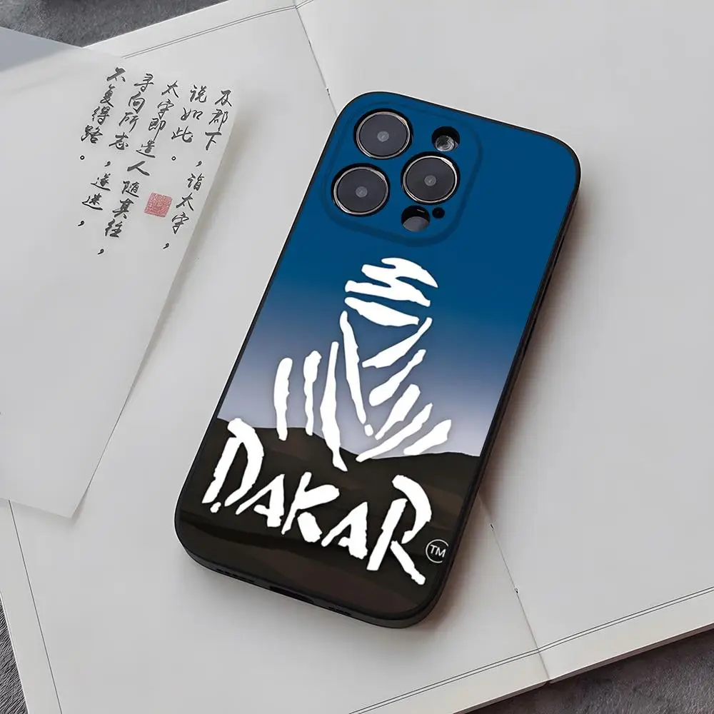 Dakar rally logo Phone Case for iphone 15ProMax 14 11 13 12 Pro Xs Max Mini Xr X 7 8 6 6s Plus Shell Coque