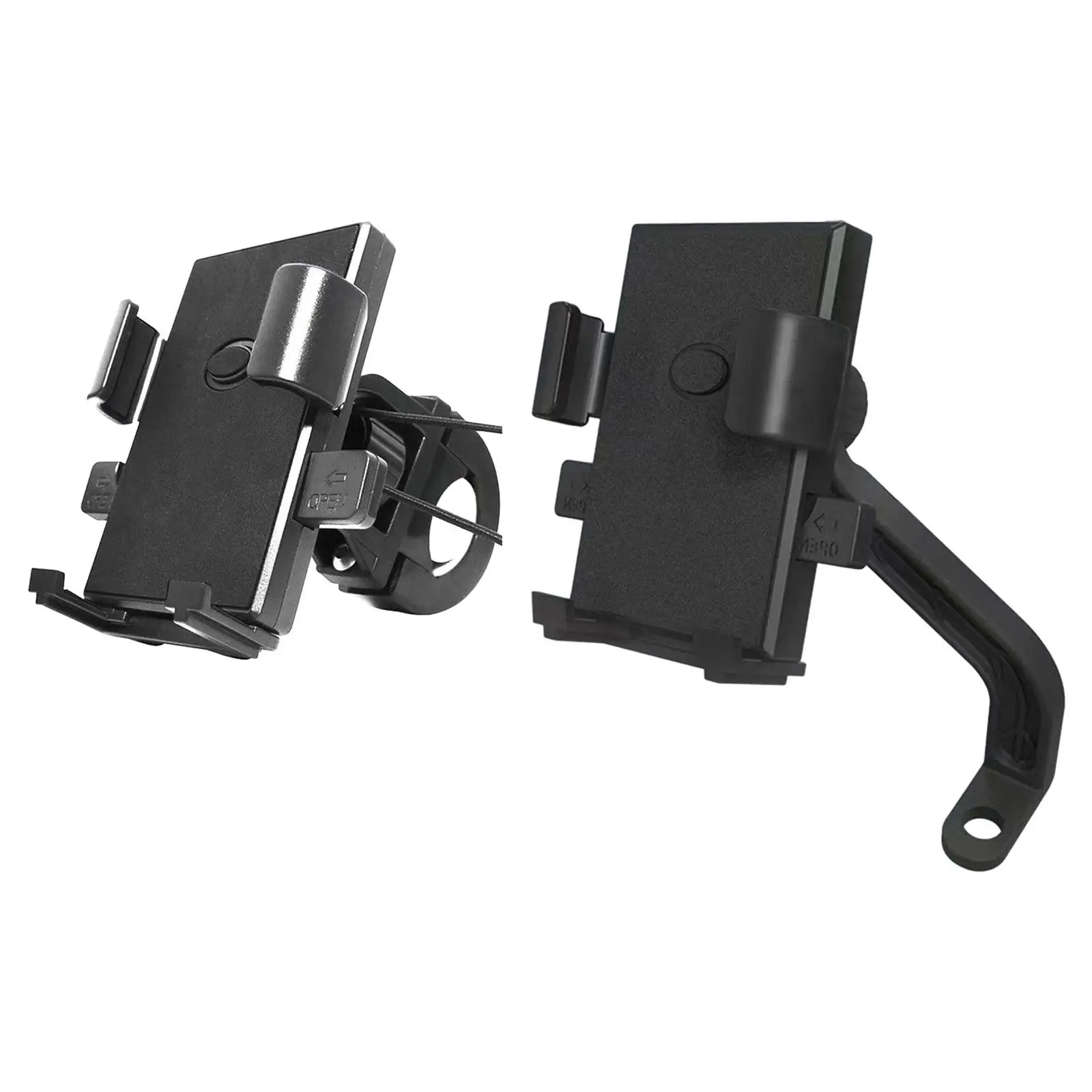 Bicycle Phone Mount Bike Phone Holder Support Adjustable Shockproof Waterproof for 4.0-6.5inch Riding Stand Cellphone Bracket