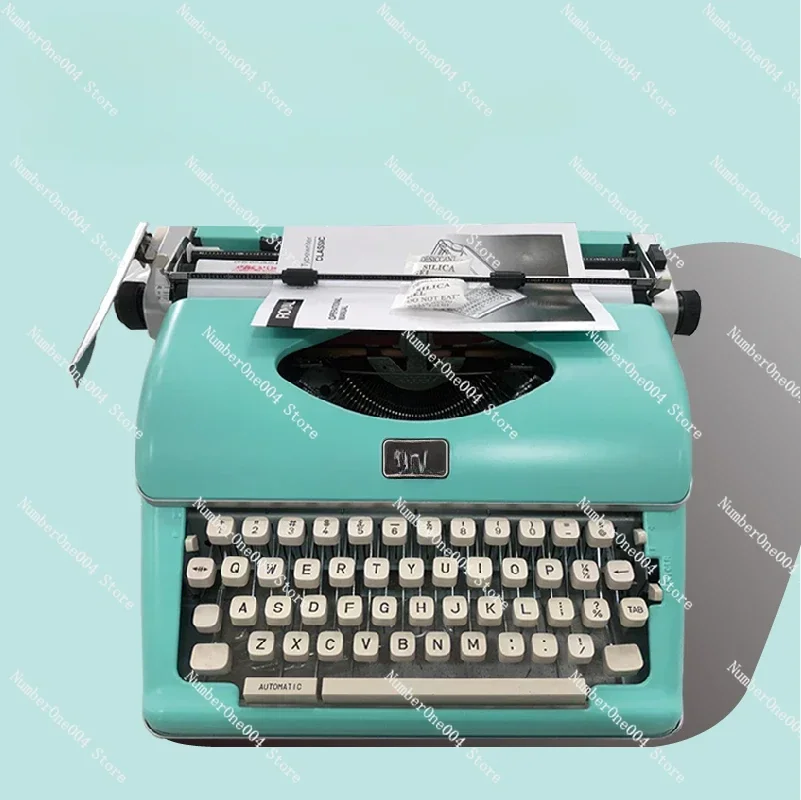 

Suitable for Typewriters, Metal Mechanical English Keyboards, Normal Use, Retro Literary Gifts