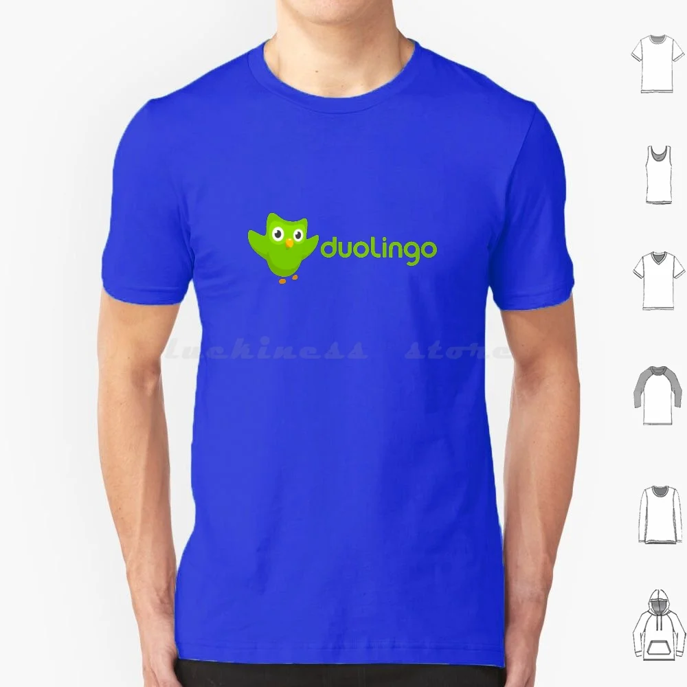 Duolingo T Shirt 6xl Cotton Cool Tee Duolingo Spanish Owl Duolingo Owl Language French Meme Duolingo Bird Languages Bird