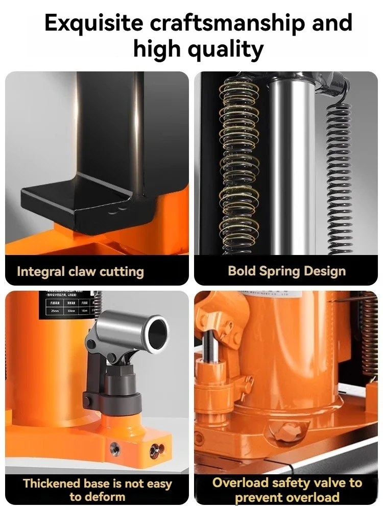 كرنك يدوي للرفع الصناعي المتخصص لرقائق الألومنيوم والأدوات الهيدروليكية ورافعة منقار البط الهيدروليكي من النوع 5T والرافعة. #5
