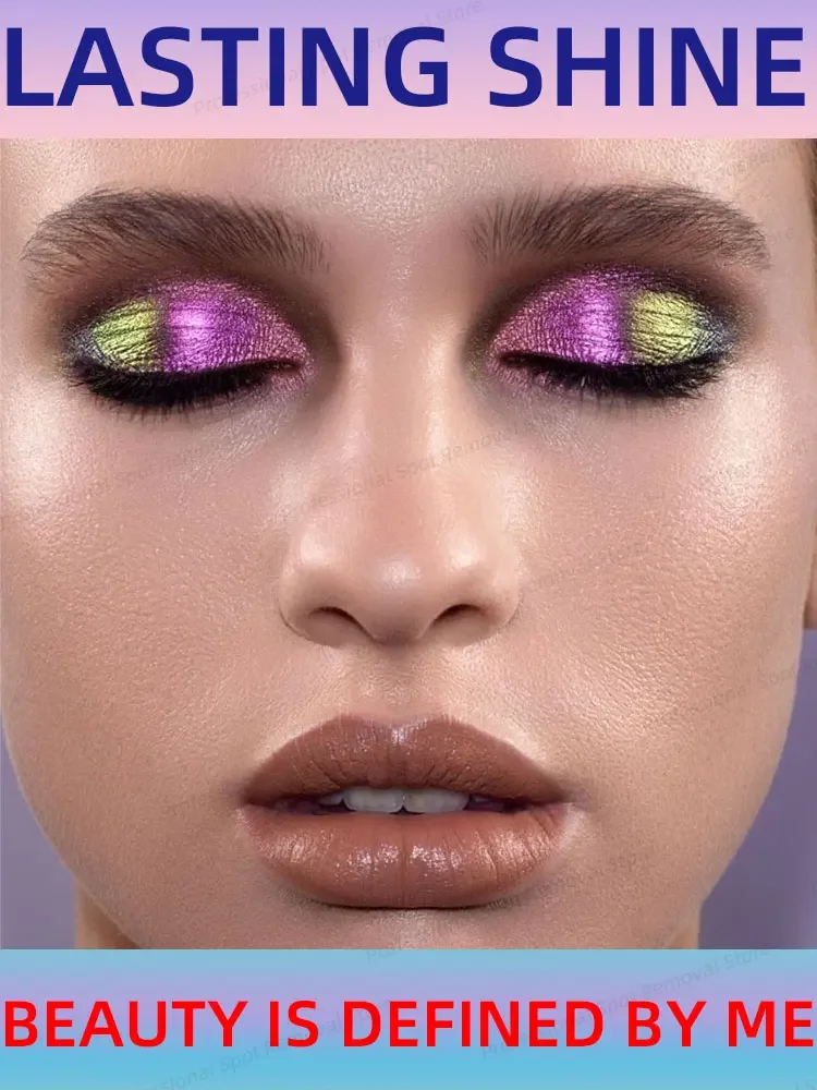 

Long-lasting glitter multi-color eye shadow makeup kit