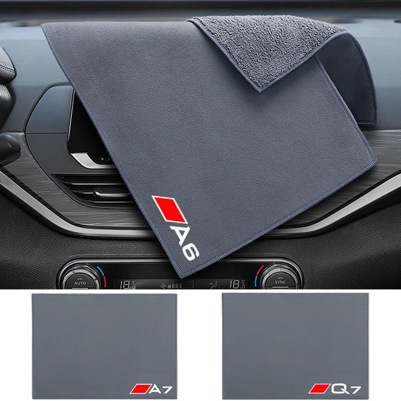 

Car Interior Cleaning Car Wash Towel Microfiber Care Cloth Suitable For A3 A4 B5 B6 8p 8v 8l A5 A6 C6 C5 A1 A7 A8 Q2 Q3 Tt Rs3 R