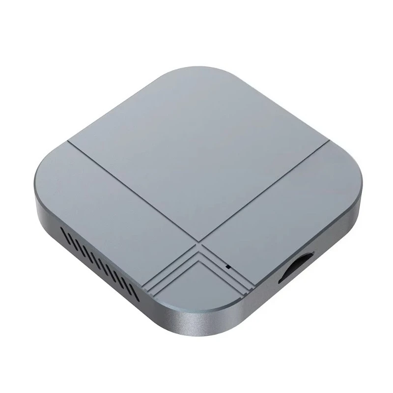 Portable Wireless CarPlay Android Auto Adapter Dual Band WiFi High-Res Audio USB-C