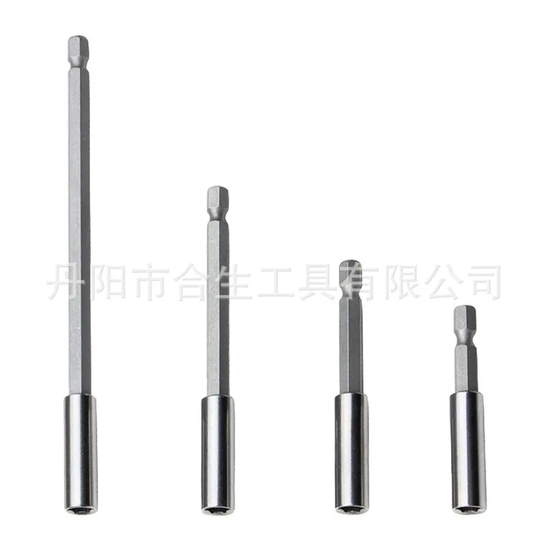 60/75/100/150mm hex shank extension rod 1/4 Quick change hex shank extension rod batch head joint