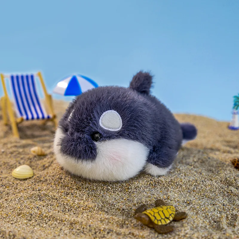 Simpatico acquario animale bambola di peluche giocattolo realistico pinguino delfino serie di sigilli bambola di peluche arredamento della camera ornamento regalo di compleanno per bambini