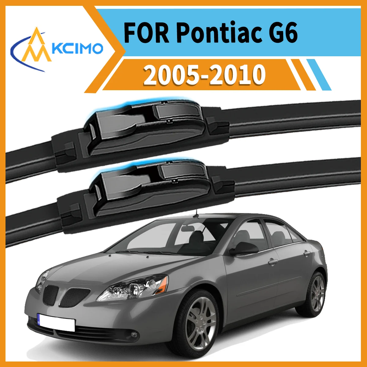 

Ultimate 2 Front Wiper Blades for Pontiac G6 2005–2010 Ensures Clear Vision & Safe Driving in Rain Snow or Sun
