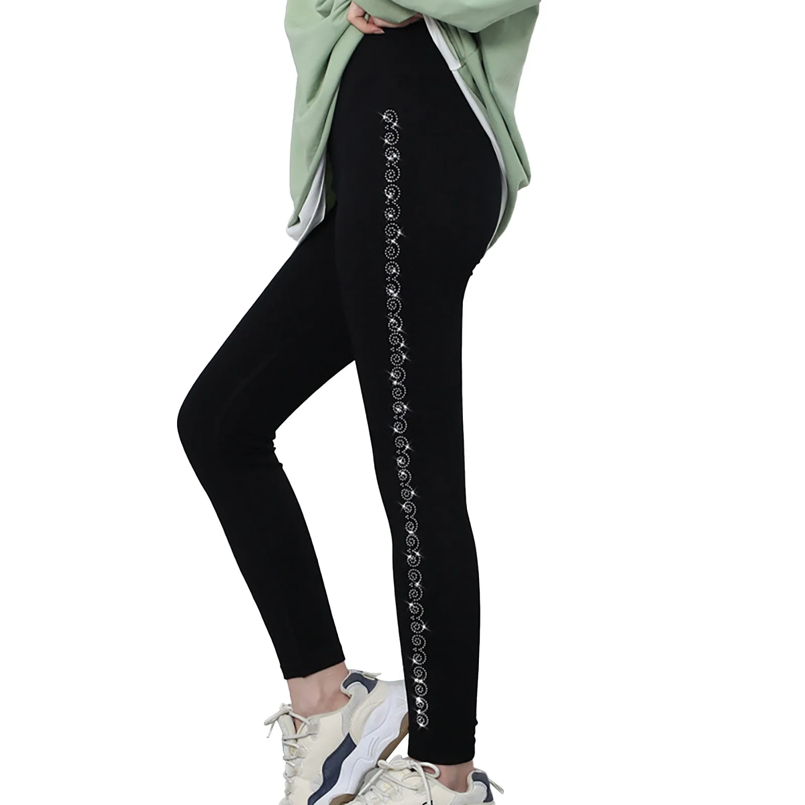 Damesleggings Hot Boring Print Strakke Broek Afslankende Fitness Naadloze Leggings Perzik Hip Hardloopbroek Sportkleding