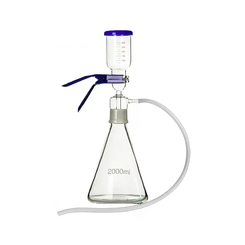 i Glass Vacuum Filtration Kit for Laboratory 2000ml GLO-A-04 High-quality Solvent Vacuum Filter