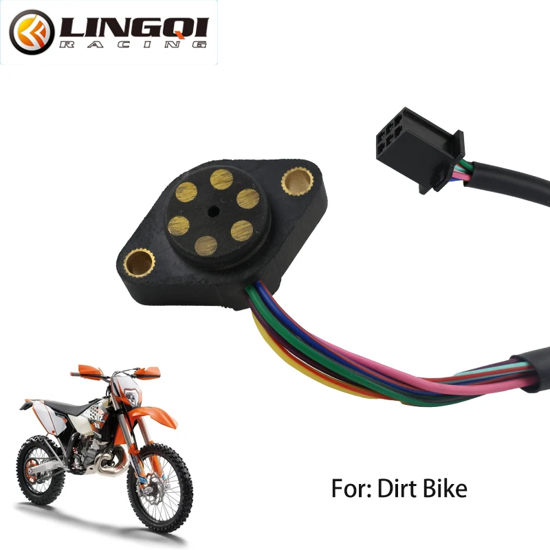 LINGQI RACING Motorcycle Stall Gear Shift Position Sensor Instrument Display Contactor For Dirt Pit Bike Off Road Motorbike