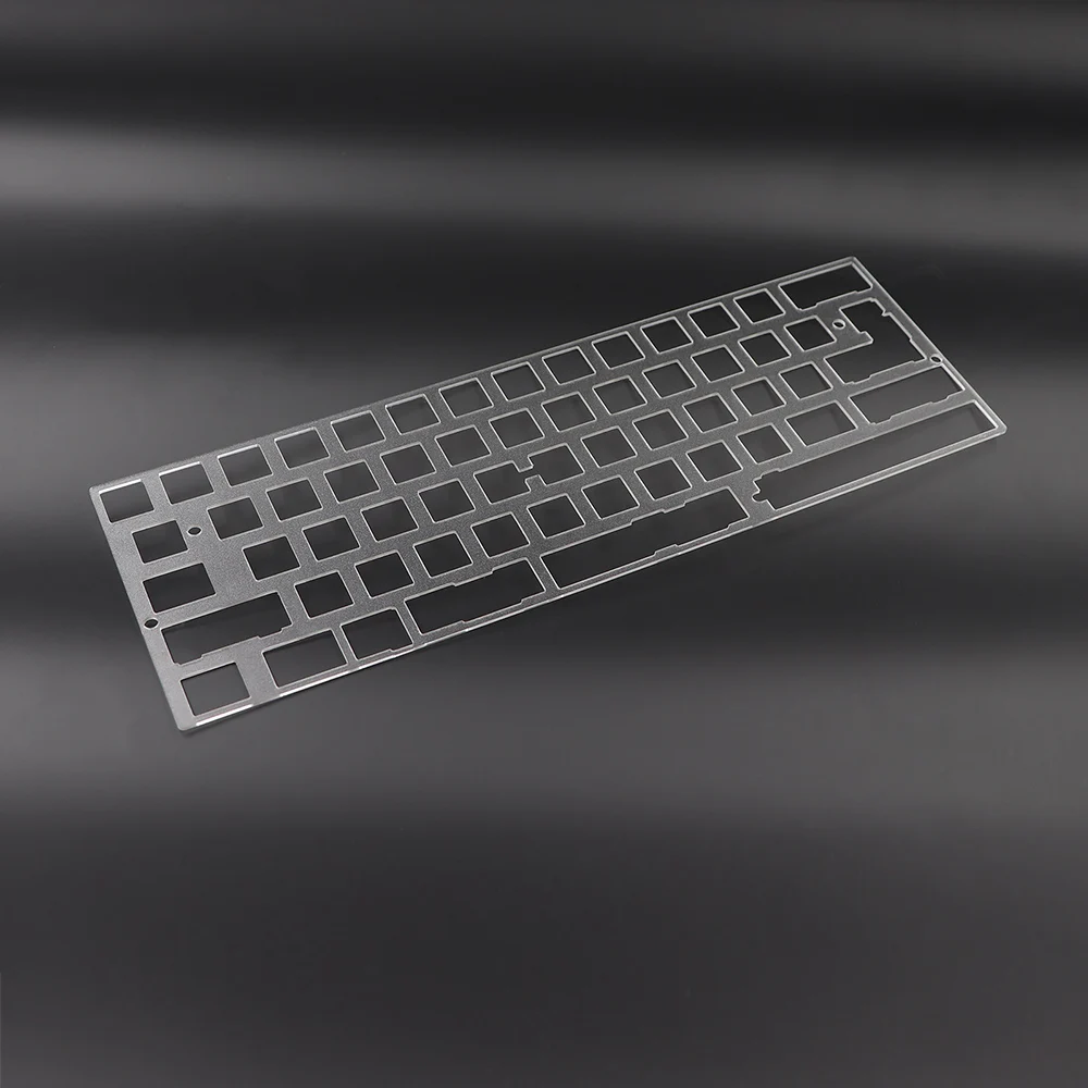 60 64 GH60 Left Shift 2X 2.25X Polycarbonate Positioning Plate  60% DIY Mechanical Keyboard Plate Compatible DZ60 XD60 XD64