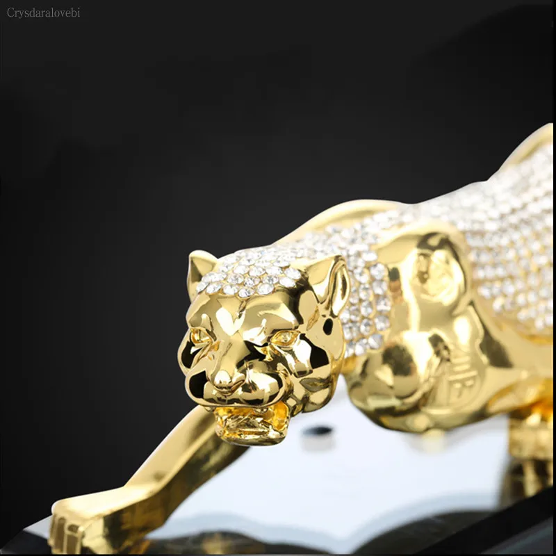 نموذج النمر التقليدي الديكور الثروة النجاح المعادن المنزل مكتب منضدية الحلي اكسسوارات السيارات