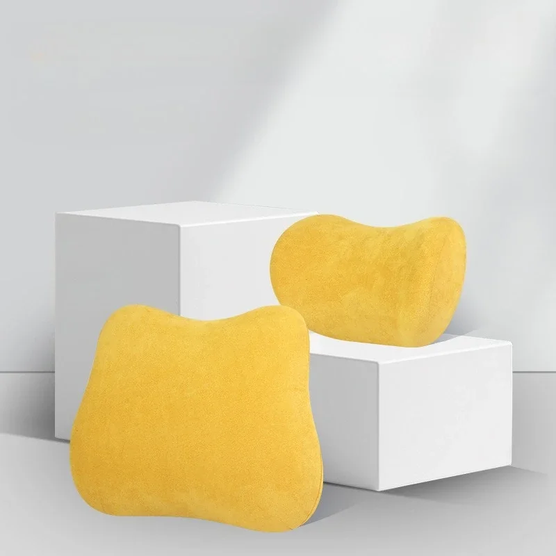 Human-Oriented Adjustable Neck Pillow - Memory Foam Inner Core for Personalized Driving Comfort