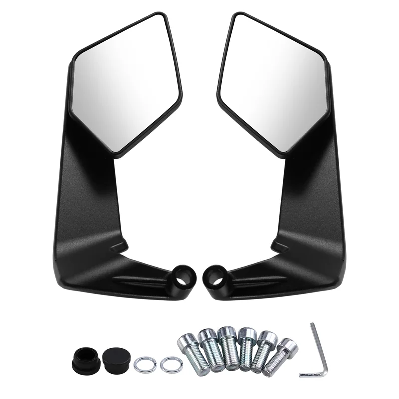 

AASS-Motorcycle Rearview Mirror Rearview Mirror Forbmw Foldable Stealth Winglets Side Mirror