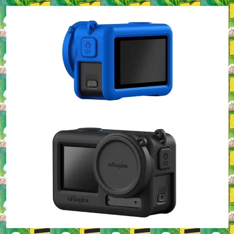 3C Electron Amagisn Silicone Protective Case With Lens Cover Scratch-Resistant Protection Cover Camera Accessory For DJI Osmo Ac