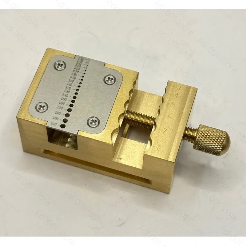 watch repair tool, head handle, gear pipe clamp, watch repair desktop fixed base, brass multi-functional small pliers