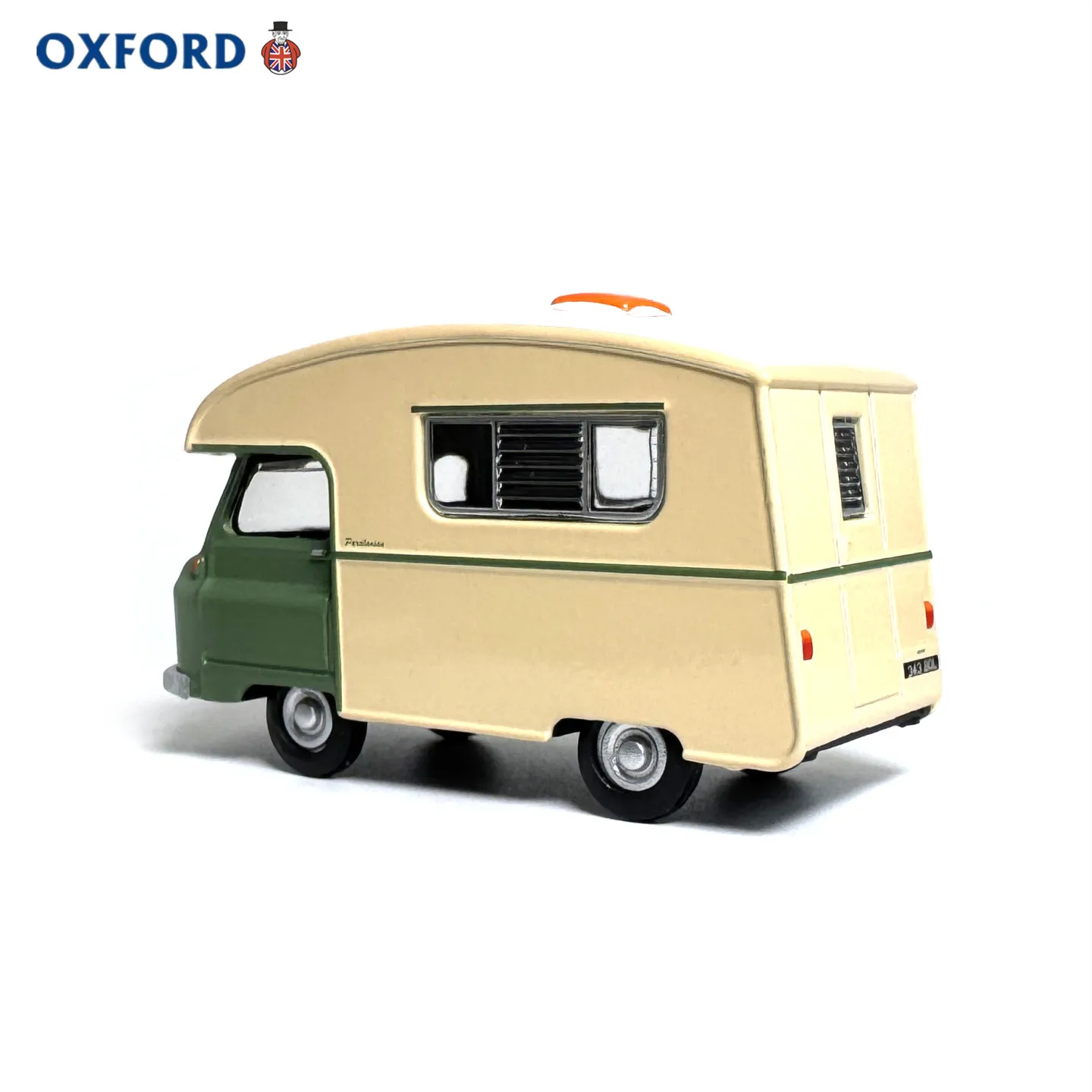 Diecast OXFORD 1/76 Scale Morris J2 Pania 1963 RV Alloy Car Model view 6