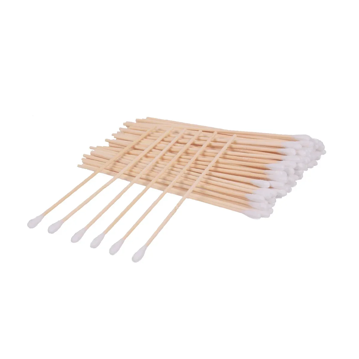 100/200pcs 6 Inch Long Tactical Cleaning Cotton Swabs Cleaning Kit Mat For AR15  M4A1 AK74 AK47 Remington 870 Colt 1911 view 6