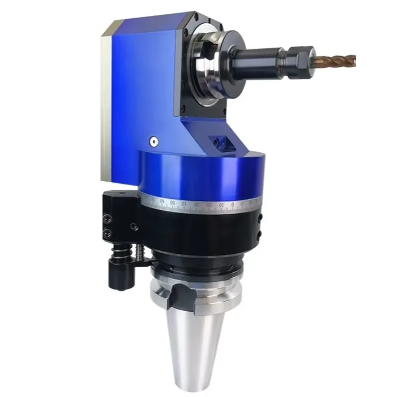 HighPrecision 90 Degree Angle Head CNC Machine Center Side Milling Head Alloy Steel