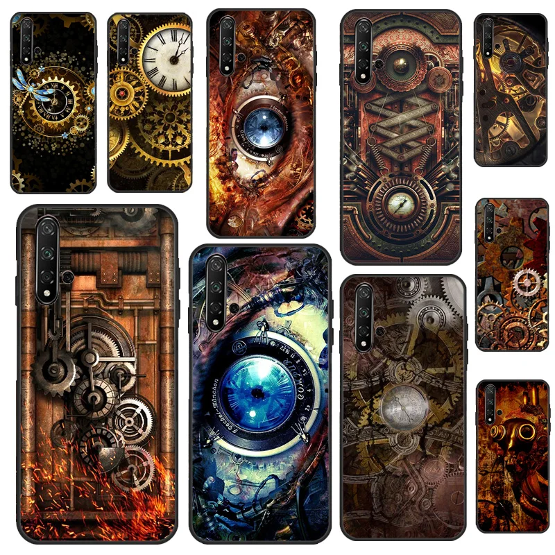 

Чехол Steampunk Art для Huawei Nova 7i 8i 11i 12i 12s 9 10 SE Y90 Y60 Y70 Y72 Y61 Y91 P30 P40 Lite P60 Pro