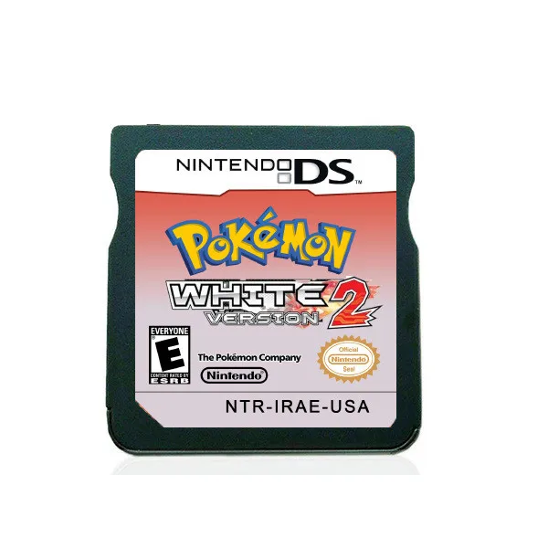 NDS Pokemon Combined Card 3DS Combined Card DS Black and White 2 Gold and Silver Cassette DS Pokemon Game Card