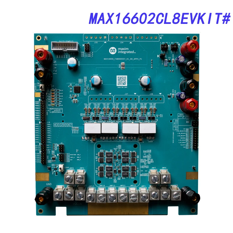 MAX16602CL8EVKIT# Evaluation Suite, MAX16602/MAX20790, Intel VR13.0. HC/AI kernel server CPU